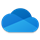 סמל הבעה של Microsoft OneDrive
