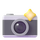 מצלמת Teams עם Emoji של Flash