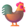 Emoji של תרנגול Teams