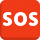 סמל הבעה של SOS