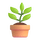 Emoji של צמח בעציץ של Teams