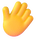 Emoji של יד מנופפת ב- Teams