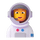 Emoji של אסטרונאוט אדם ב- Teams