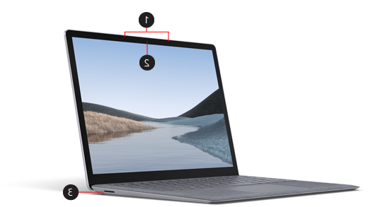 חזית Surface Laptop 3