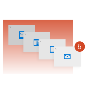 צור תיקיות מרובות כדי לאחסן את הודעות הדואר האלקטרוני שלך.