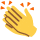 סמל הבעה של ידיים חופפות