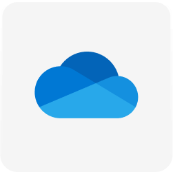 סמל Microsoft OneDrive