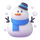 Emoji של חבר שלג של Teams
