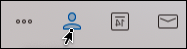 סמל ' אנשים ' ב-Outlook עבור Mac.