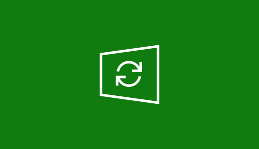 סמל סינכרון עדכון של Windows 11