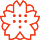 סמל הבעה של פרח לבן