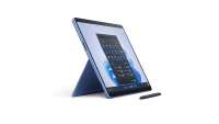 מציג את Surface Pro 95G פתוחים ומוכן לשימוש.