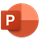 סמל הבעה של Microsoft PowerPoint