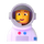 Emoji של אסטרונאוט צוותים