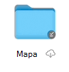 OneDrive za Mac ikonu stanja datoteke na zahtjev