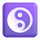 Emotikon znaka yin yang u aplikaciji Teams