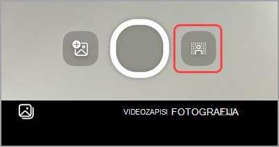 Odaberite efekte pozadine prije nego što pritisnete gumb za snimanje da biste videozapisima dodali pozadinske efekte.
