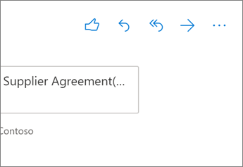 Mogućnosti odgovora u programu Outlook na webu