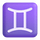 Emotikon horoskopskog znaka blizanci u aplikaciji Teams