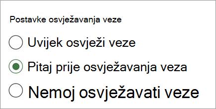 postavke osvježavanja veze – snimka zaslona one.jpg