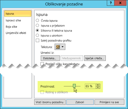 Dodavanje Pozadinske Slike (ili Vodenog žiga) Na Slajdove - PowerPoint