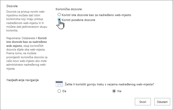 Dodavanje korporacijski wiki zaslon s jedinstvenim visokim osvjetljenjem dozvola