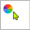 Mogućnost prilagođene boje pokazivača miša u postavkama olakšanog pristupa u sustavu Windows.