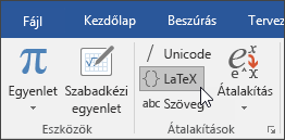 LaTeX-formátum