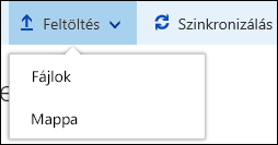 Office 365 – Mappa vagy fájlok feltöltése dokumentumtárba