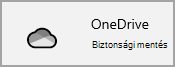 A Beállítások Windows 10 OneDrive ikonja, amely megerősíti, hogy az összes mappa biztonsági mentése teljes mértékben megtörtént.
