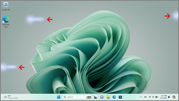 Kék foltokat jelenít meg a Surface képernyőn, amelyeknek egyszerű szürke háttérrel kell rendelkezniük.