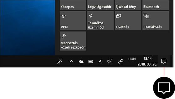 Az értesítések és Műveletek Beállításainak Módosítása A Windows 10-ben