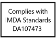 IMDA-DA107473 szabványnak való megfelelőség