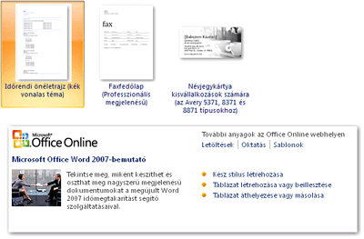 Office 2007-alkalmazás Reflektorfény szolgáltatása