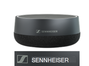 A Sennheiser-hangszóró képe.