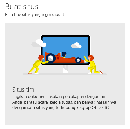 Membuat Situs Di SharePoint - SharePoint