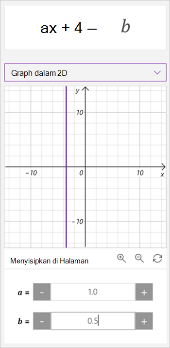persamaan berbunyi 3x-2=5