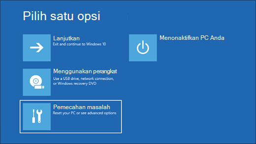 Membuat Dan Menggunakan Drive Pemulihan USB Untuk Surface - Dukungan ...