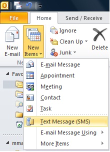Gunakan Exchange Server dan Windows Mobile untuk mengirimkan SMS