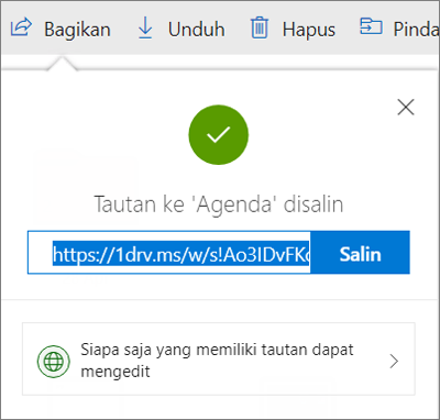 Berbagi File Dan Folder OneDrive - Dukungan Office