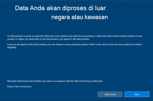 transfer data Windows 10