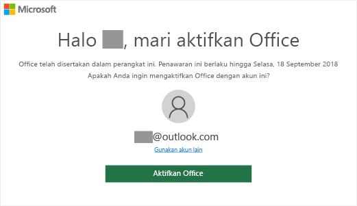 Menggunakan Kunci Produk Dengan Office 365 Office 2016 Atau Office 2013 Dukungan Office 5718