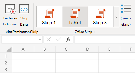 Pembuatan Skrip Excel