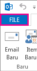 Tab File Outlook