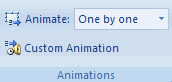 Animate - One by one