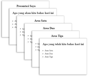 Presentasi sederhana enam slide
