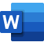 Pilih ikon ini untuk membuka Word Online