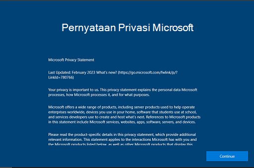 Privasi Windows 10