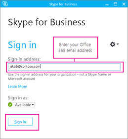 make skype for business default mac