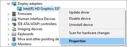 Masuk ke Pengelola Perangkat Windows untuk mengatur driver adaptor tampilan Anda.